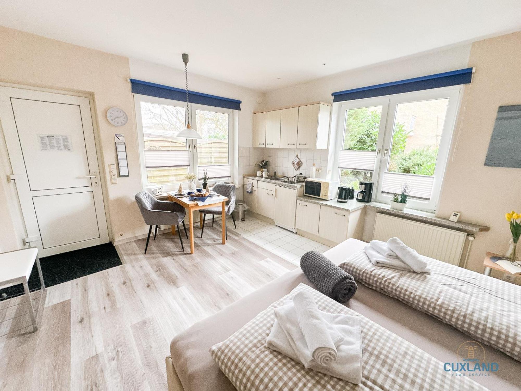 Ferienhaus Bungalow Nahe Kurpark Doese Cuxhaven Bagian luar foto